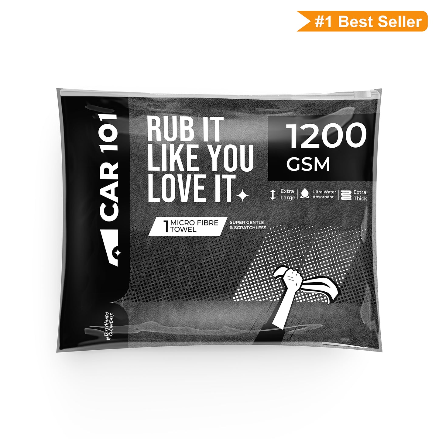 CAR101 1200 GSM Twisted Loop Drying Towel