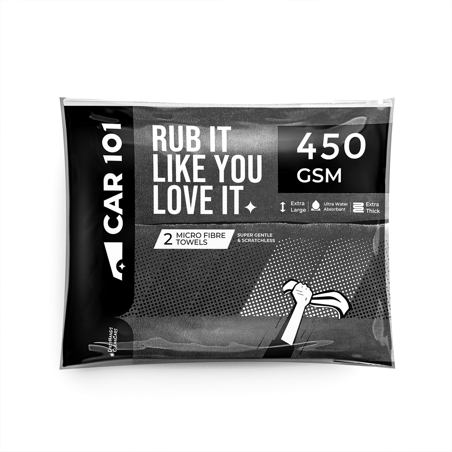 450 GSM Microfiber Towels – Ultra Absorbent & Super Soft
