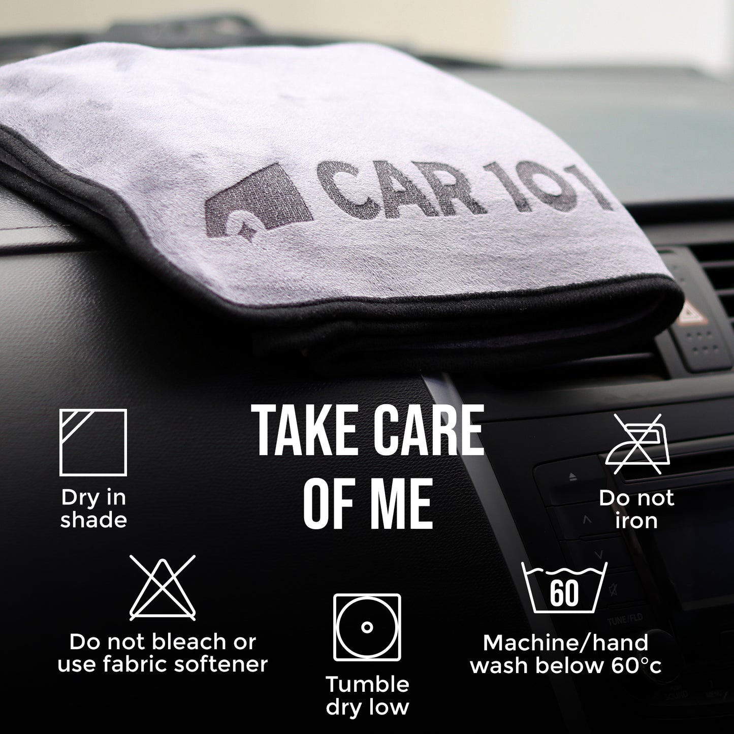 CAR101 500 GSM Microfiber Towel