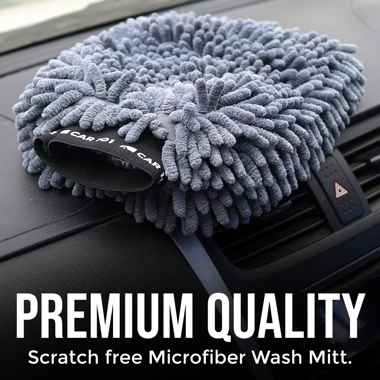 CAR 1O1 Chenille Microfiber Wash Mitt