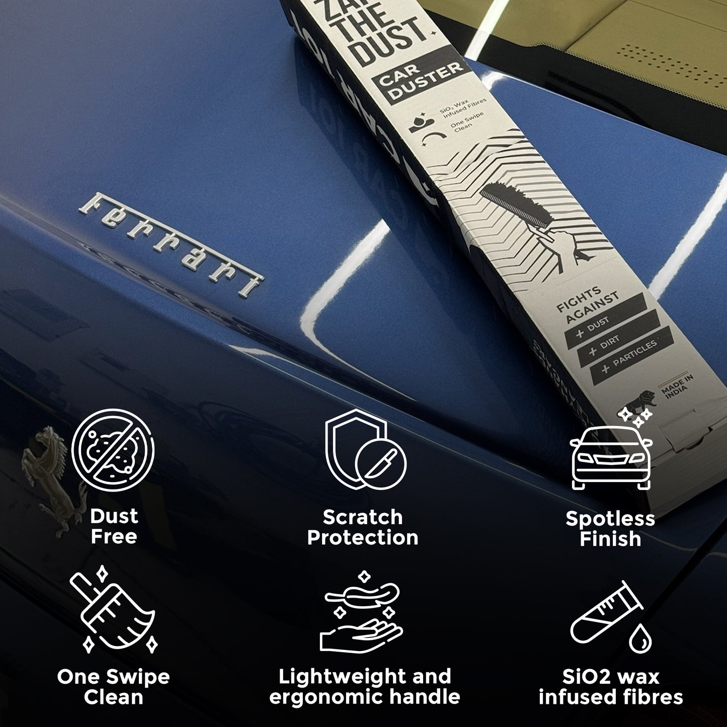 Zip Zap Duster + Graphene ceramic coating
