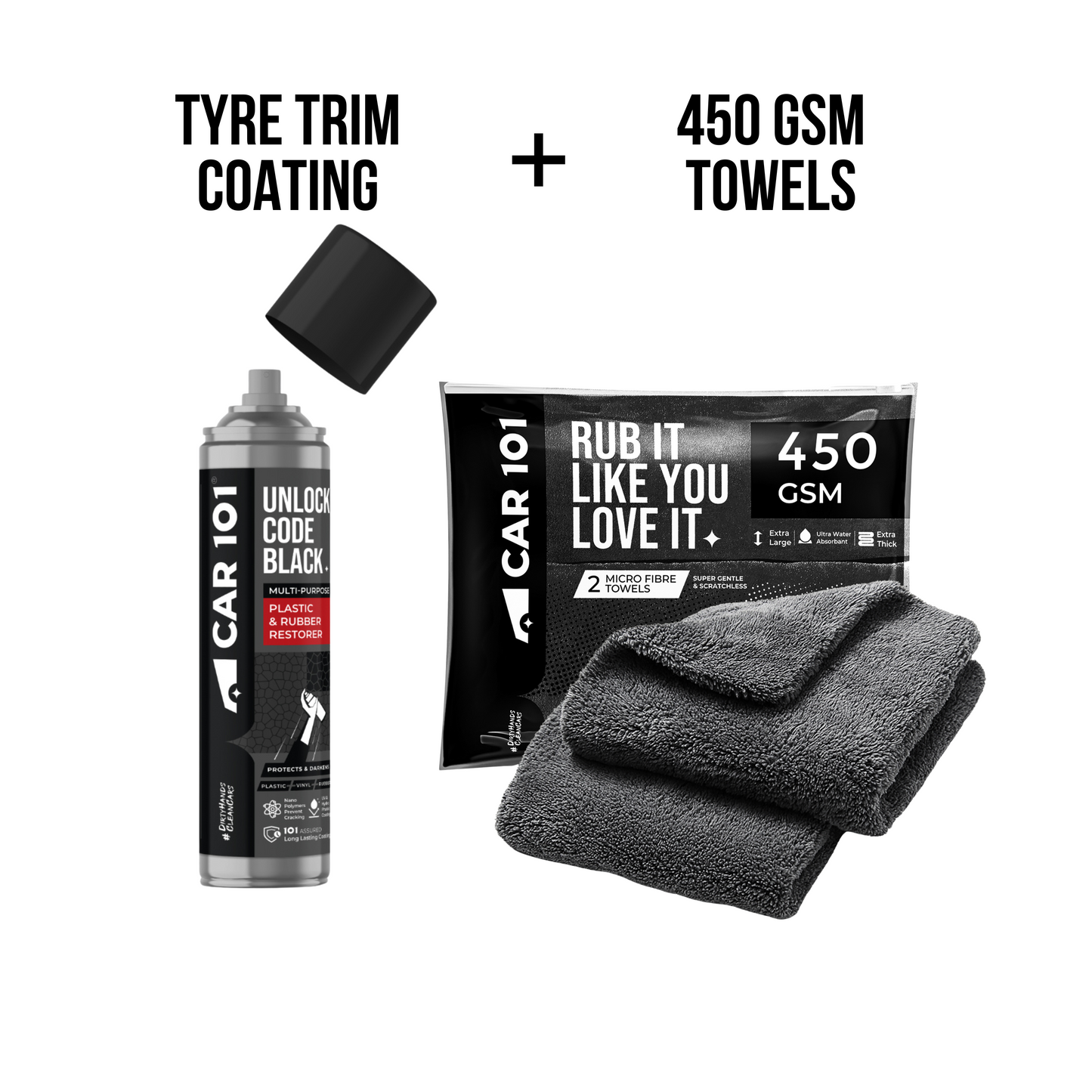 Tyre Trim + 450 GSM Combo
