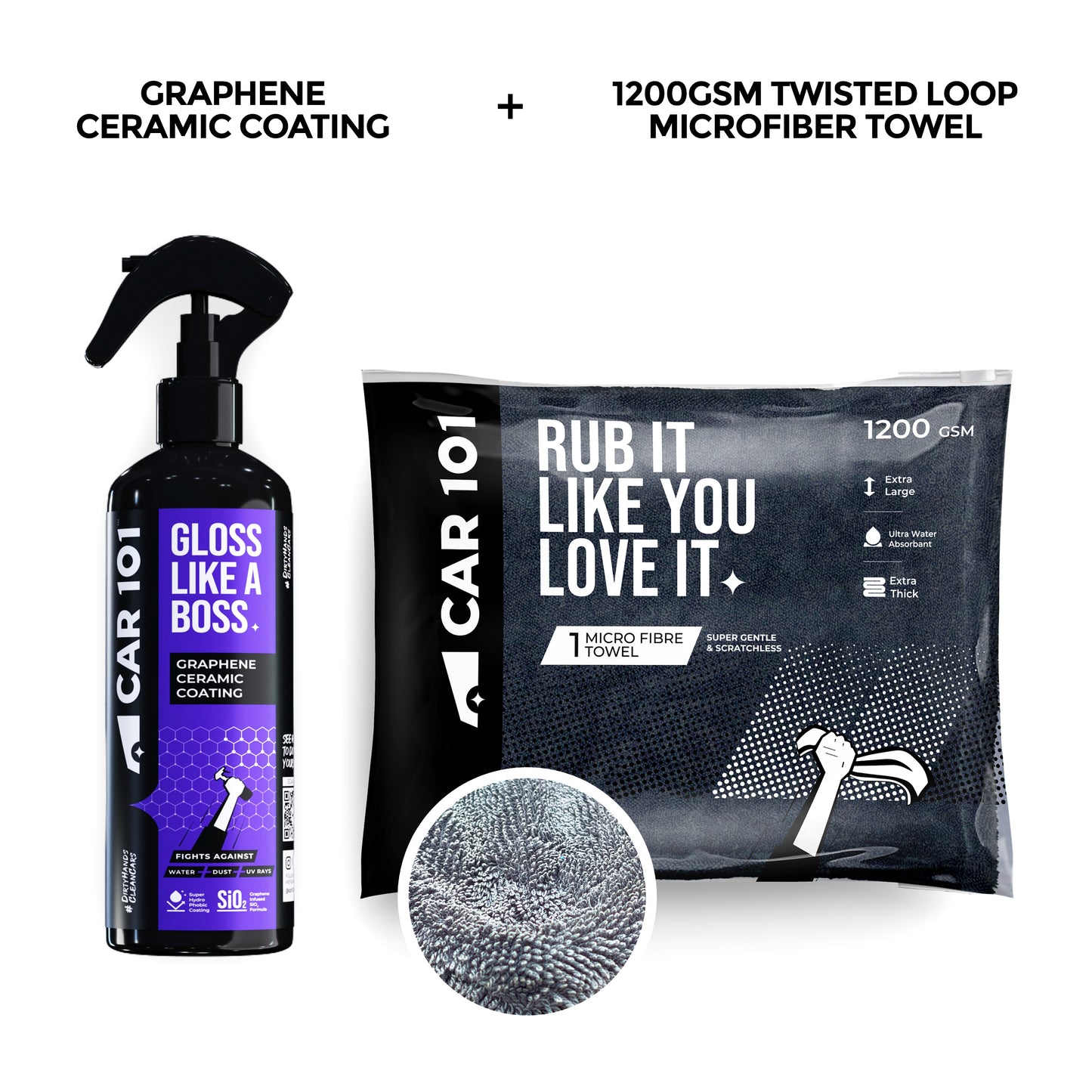CAR101 Graphene Ceramic Spray Coating 300ml