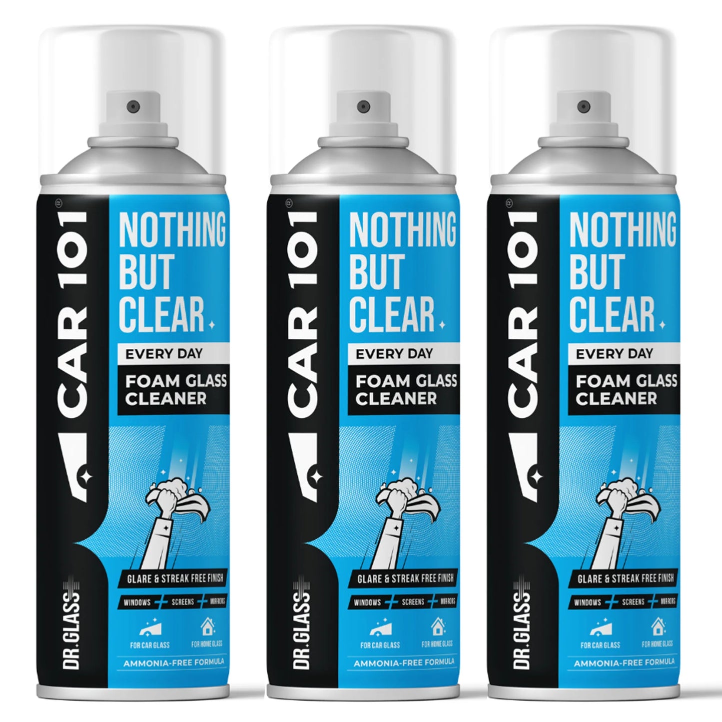 CAR 101 Foam Glass Cleaner 500ml
