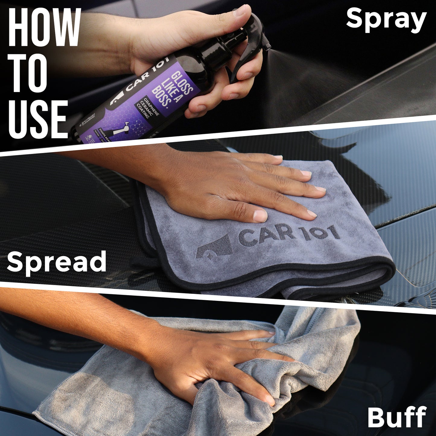Zip Zap Duster + Graphene ceramic coating
