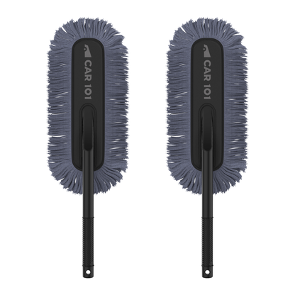 CAR101 Everyday Use Twisted Loop Daily Microfibre Car Duster (Grey)