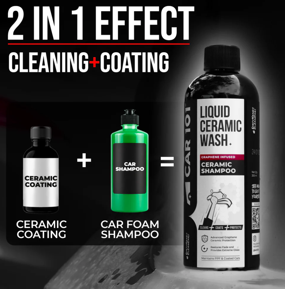 Super Foam Shampoo + Ceramic Shampoo Combo