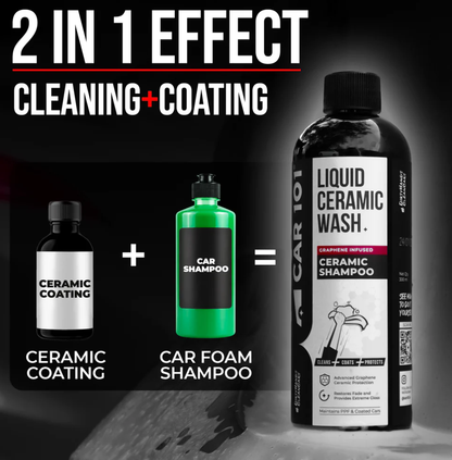 Super Foam Shampoo + Ceramic Shampoo Combo