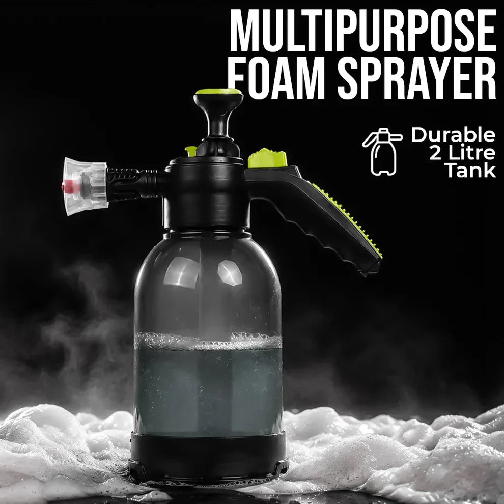 Foaming Sprayer | Multipurpose Sprayer 2L | Adjustable Nozzle | For Gardening, Car & Bike Wash