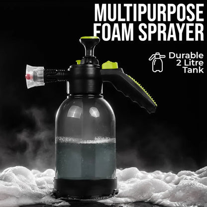 Foaming Sprayer | Multipurpose Sprayer 2L | Adjustable Nozzle | For Gardening, Car & Bike Wash