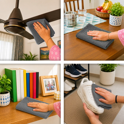 Microfiber Cloth for Bike - 250 GSM | Bike Cleaning, Washing & Polishing