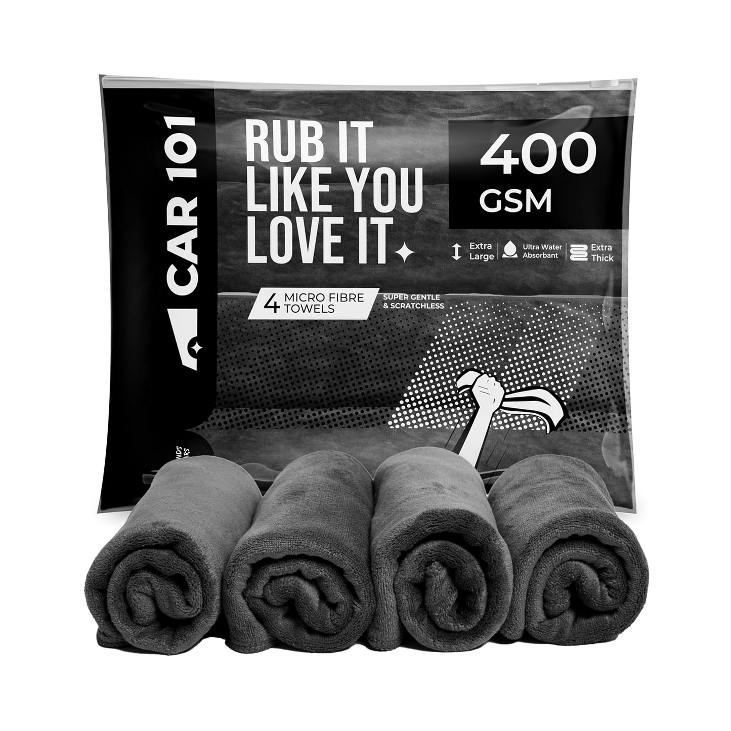 CAR101 400 GSM Microfiber Cloth