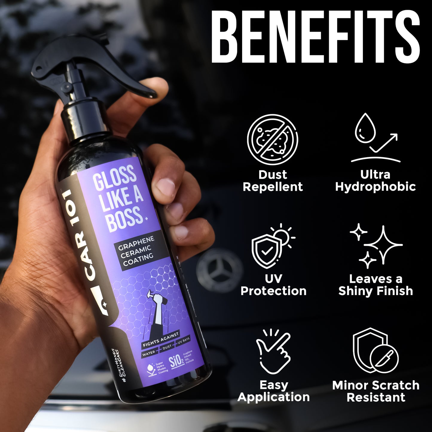 Zip Zap Duster + Graphene ceramic coating