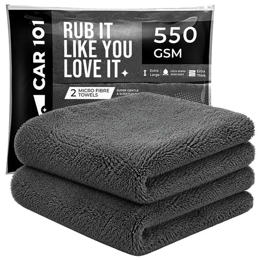 550 GSM Microfiber Towels  – Ultra Absorbent & Super Soft