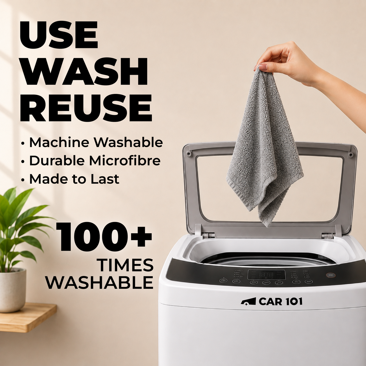 Microfiber Cloth for Bike - 250 GSM | Bike Cleaning, Washing & Polishing