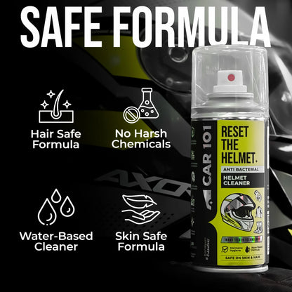 Helmet & Gear Cleaner with Microfiber towel