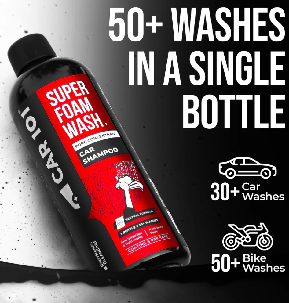 Super Foam Shampoo + Ceramic Shampoo Combo