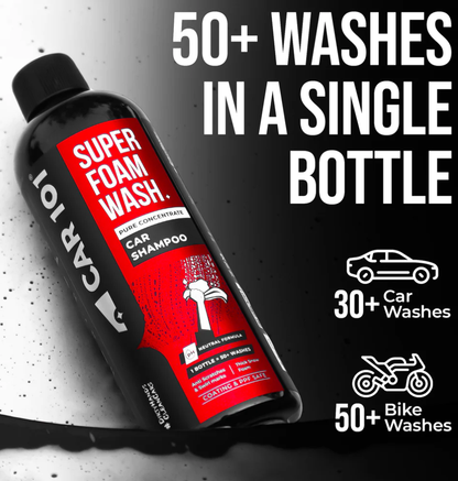 Super Foam Shampoo + Ceramic Shampoo Combo