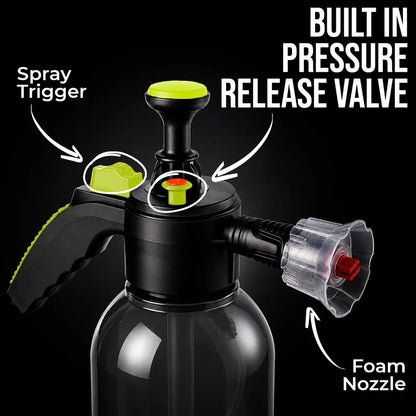 Foaming Sprayer | Multipurpose Sprayer 2L | Adjustable Nozzle | For Gardening, Car & Bike Wash