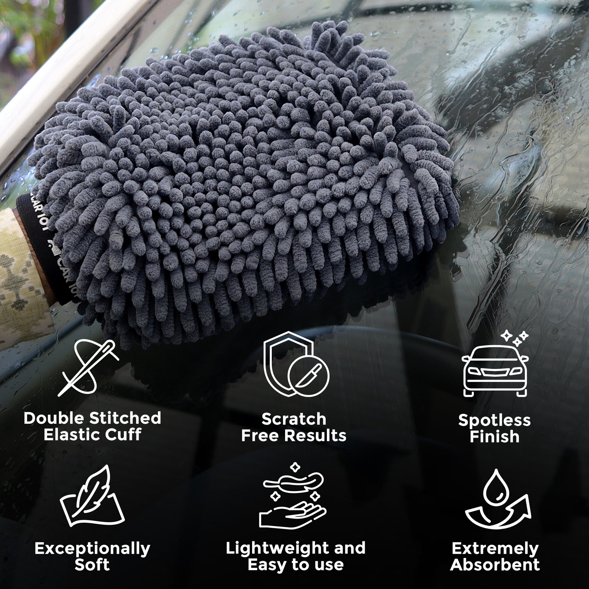 foam sprayer+ ceramic shampoo + wash mitt