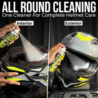 Helmet & Gear Cleaner with Microfiber towel