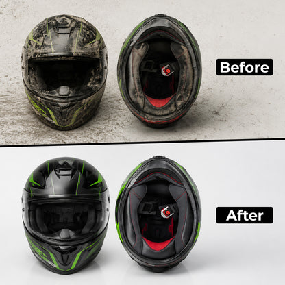 Helmet & Gear Cleaner with Microfiber towel