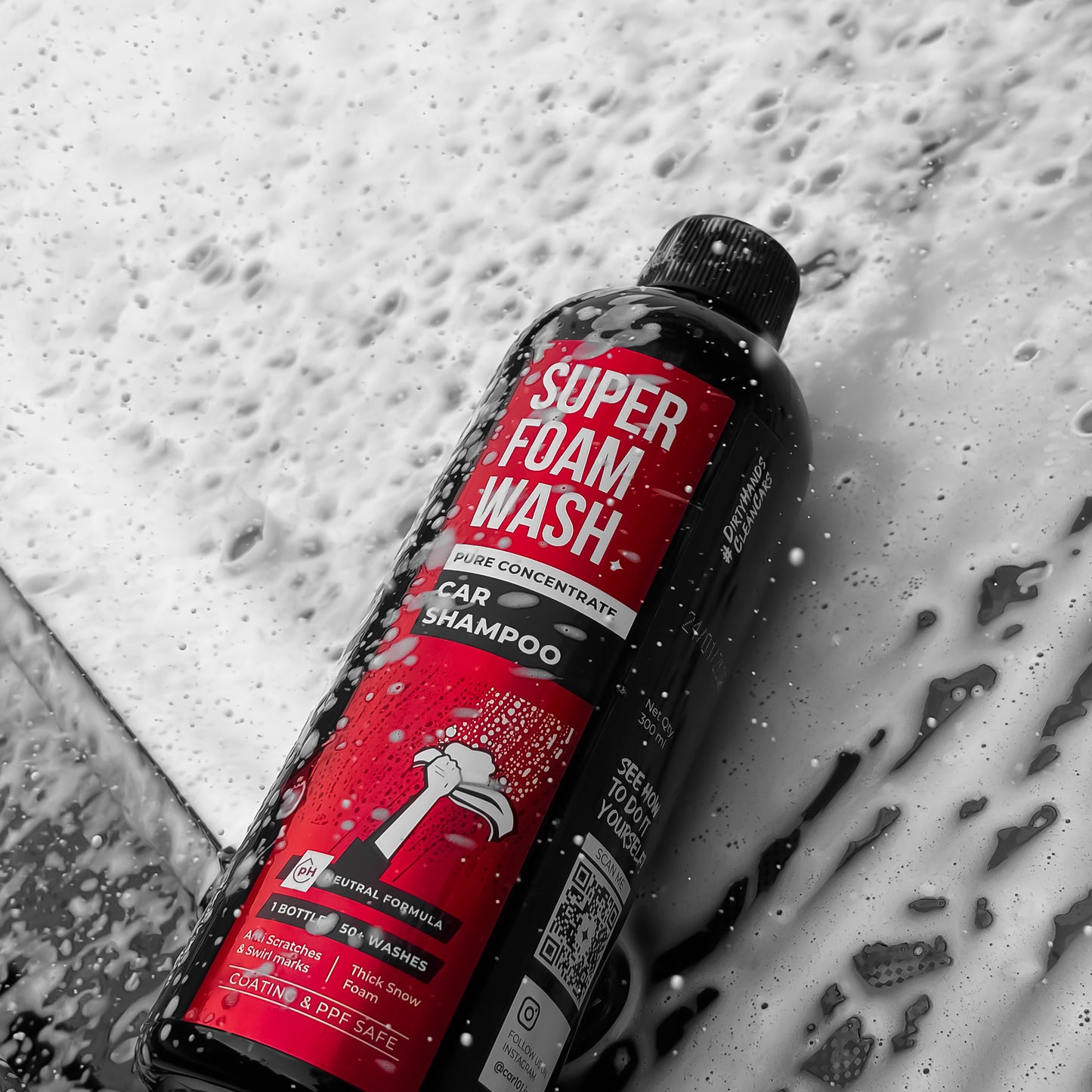 CAR101 Super Foam Wash Car Shampoo | Cleans & Conditions | Pure Concentrate (1:600)