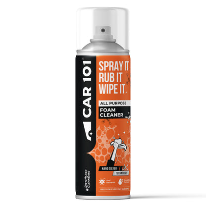 All Purpose Foam Cleaner | Best for daily cleaning | Car interior & Exterior | Anti Bacterial | 500ml large Size