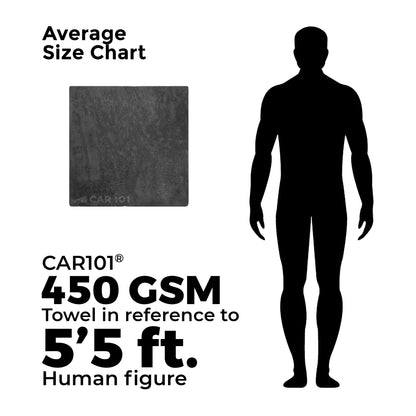 450 GSM Microfiber Towels  – Ultra Absorbent & Super Soft