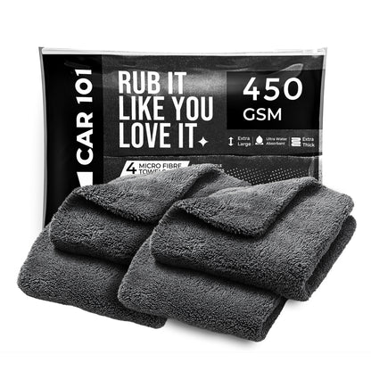 450 GSM Microfiber Towels  – Ultra Absorbent & Super Soft