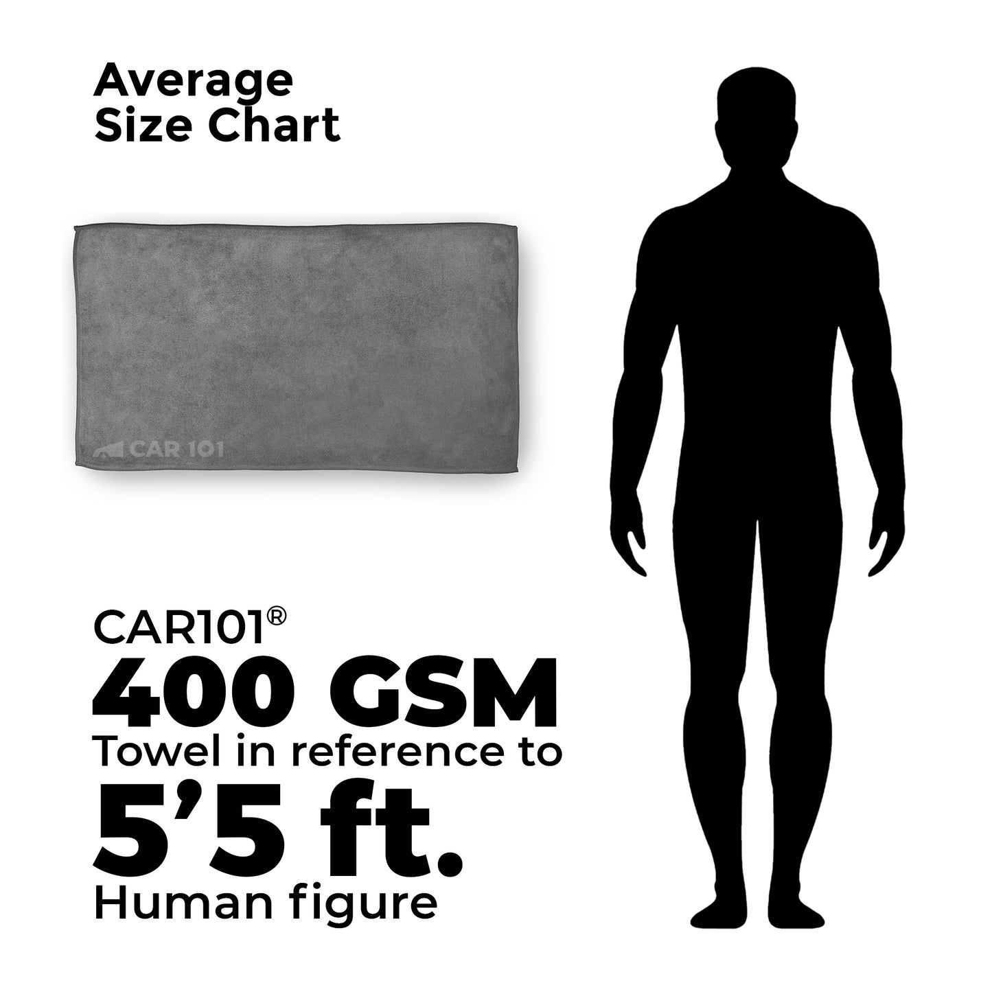 CAR101 400 GSM Microfiber Cloth