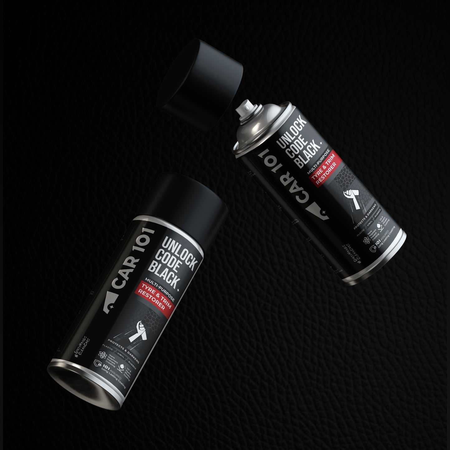 CAR101 Tyre & Trim Restorer Spray Coating
