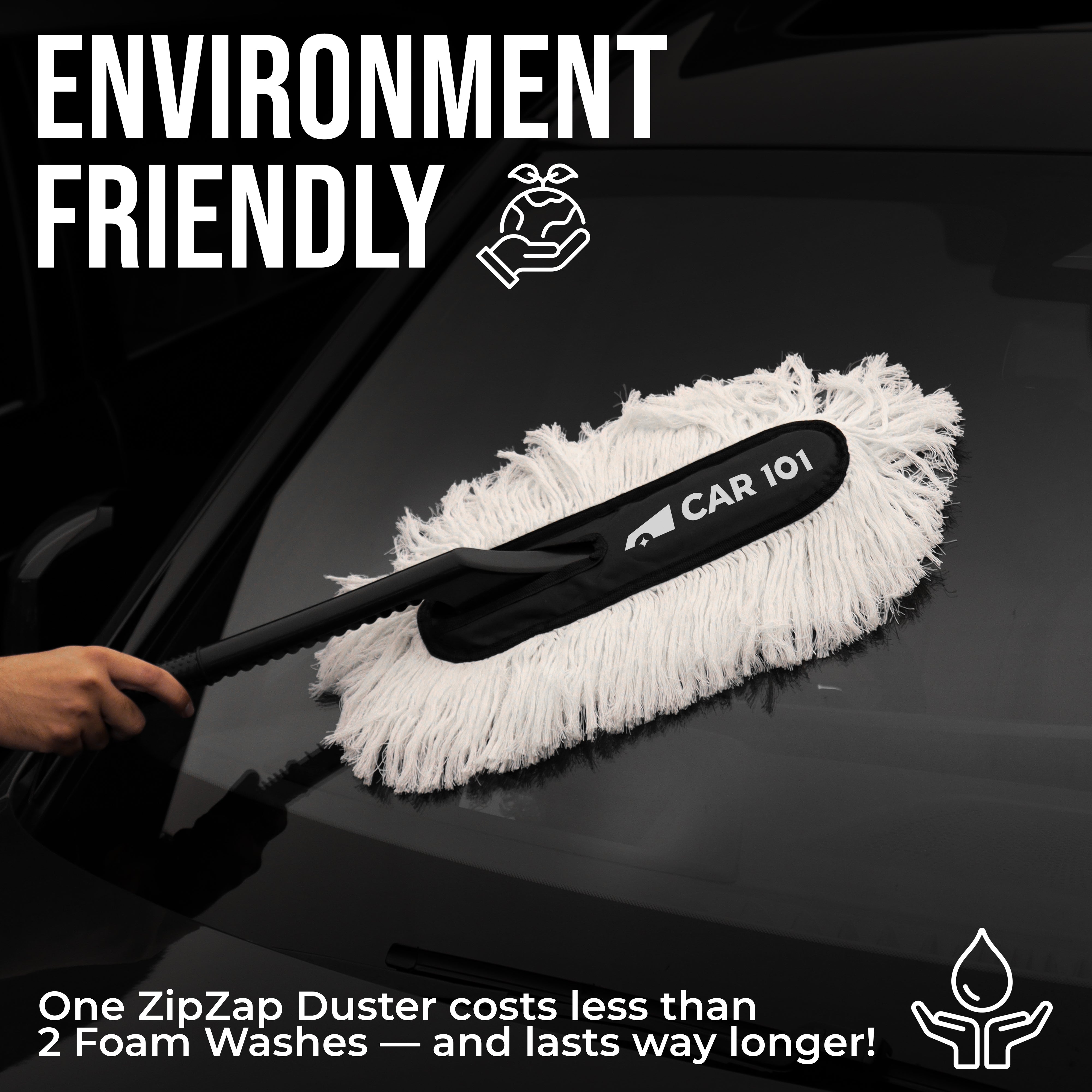 CAR101 ZIP ZAP Car Duster (with Ceramic Wax infused fibres) – Car101