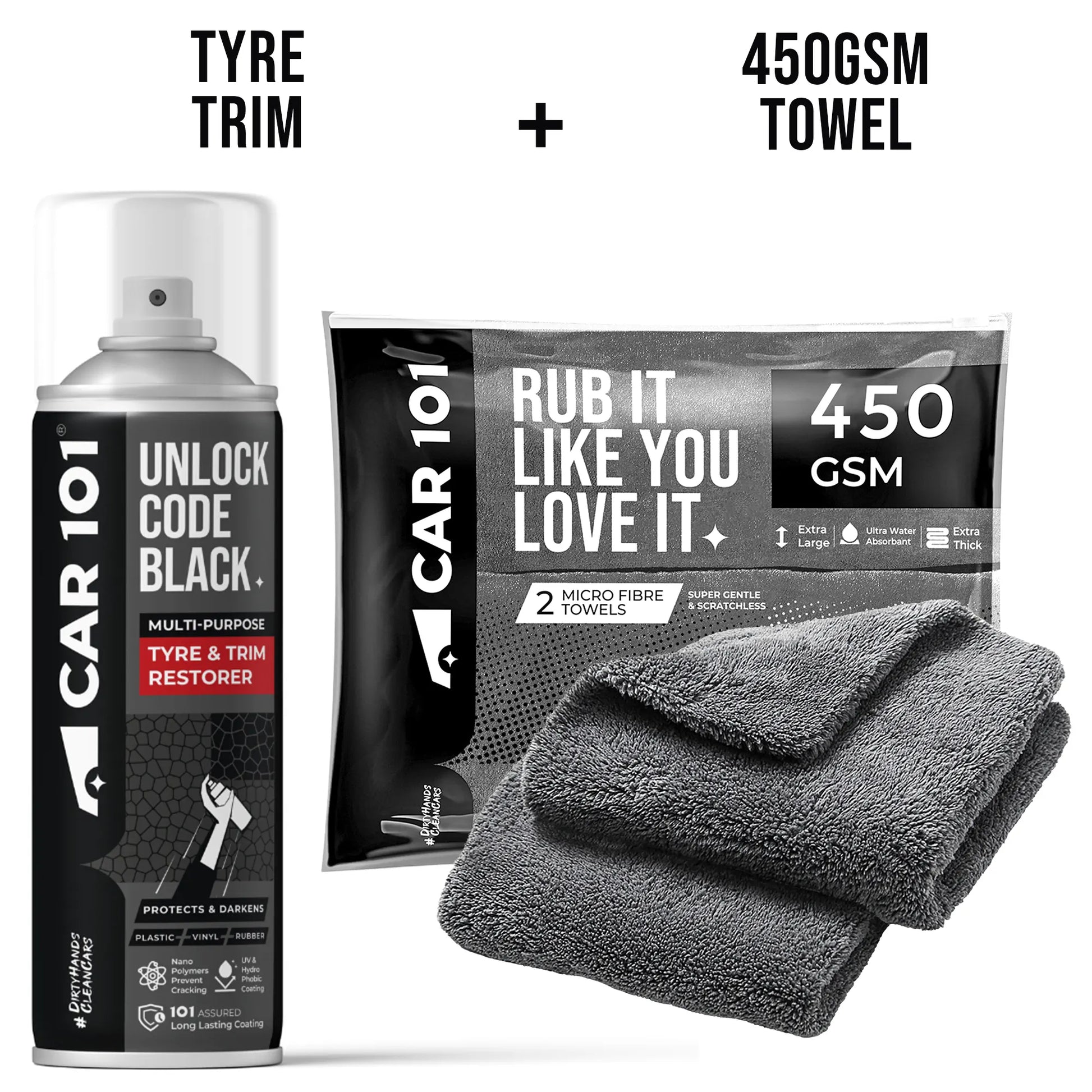 Tyre Trim + 450 GSM Combo