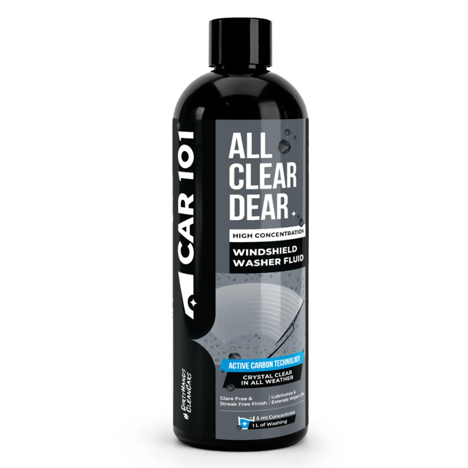 CAR101 Windshield Washer Concentrate 300ml  - Use only 5ml per litre