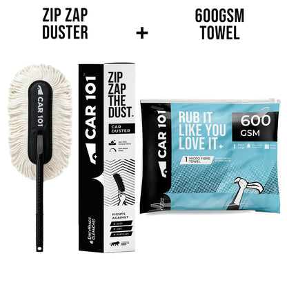 CAR101 ZIP ZAP Car Duster (with Ceramic Wax infused fibres)