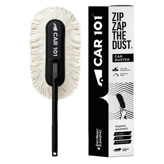 CAR101 Car Duster with ceramic wax fibres for scratch-free dust removal