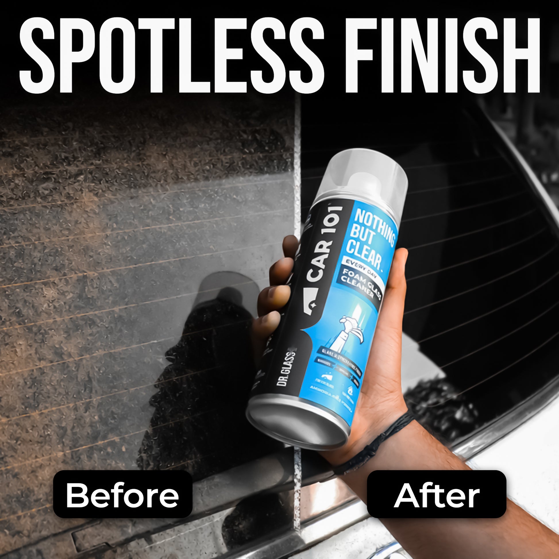 CAR 101 Foam Glass Cleaner 500ml