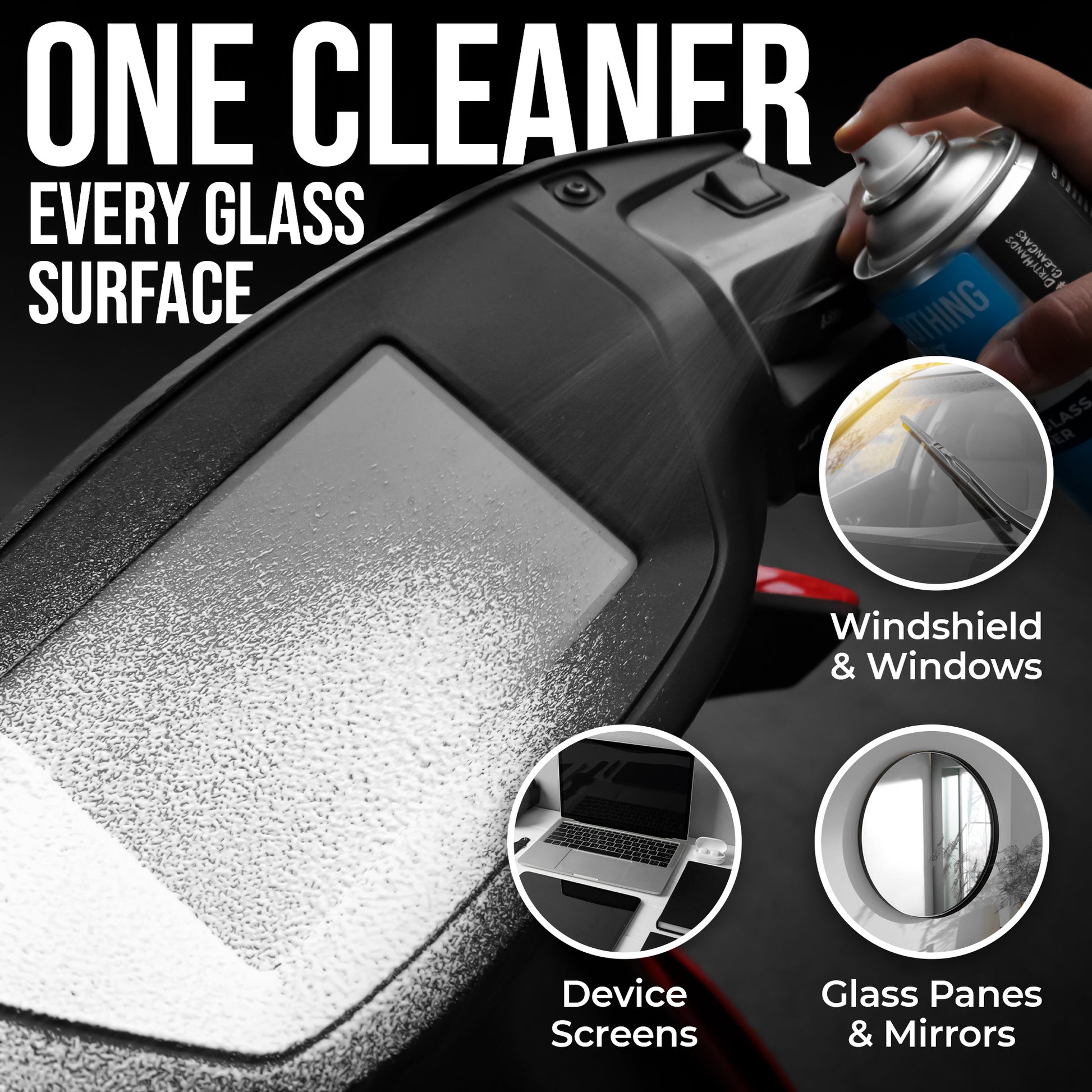 CAR 101 Foam Glass Cleaner 500ml