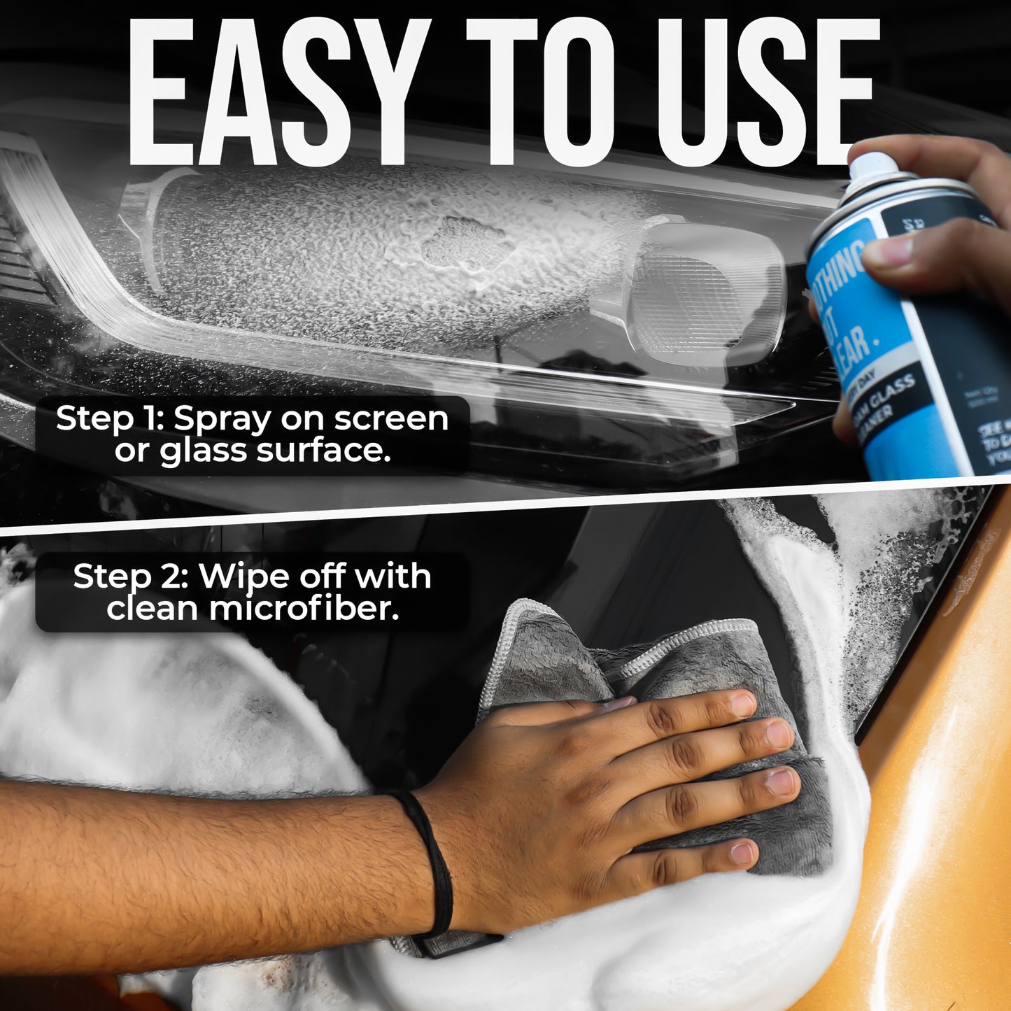 CAR 101 Foam Glass Cleaner 500ml