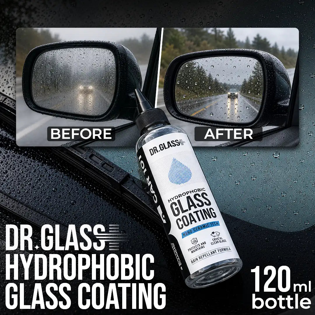 Glass Coating | Dr Glass Hydrophobic Glass Coating | Rain Repellent | Long Lasting Effect