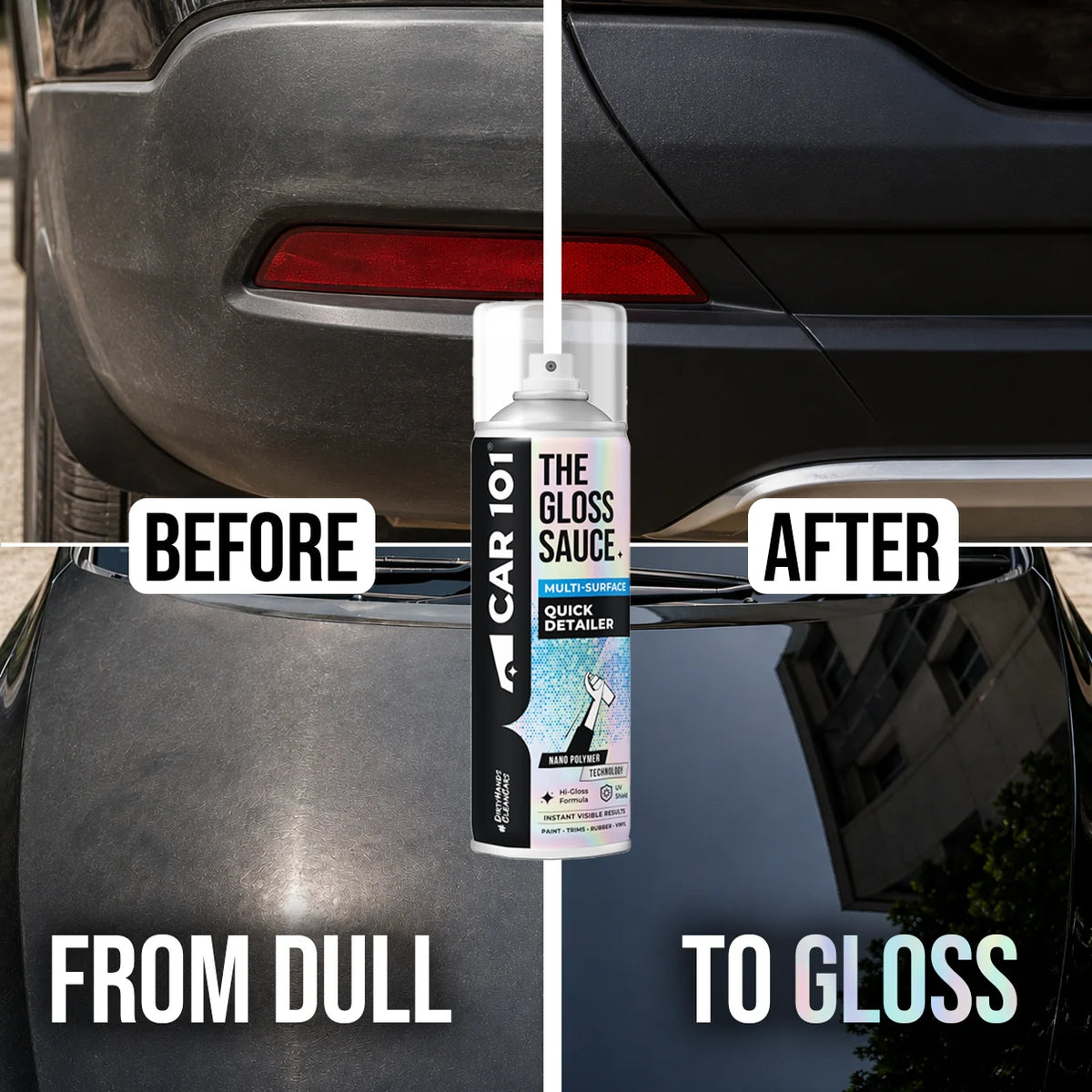 Quick Detailing Spray | Multi-Surface Detailer Spray  | CAR101