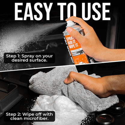 All Purpose Foam Cleaner | Best for daily cleaning | Car interior & Exterior | Anti Bacterial | 500ml large Size