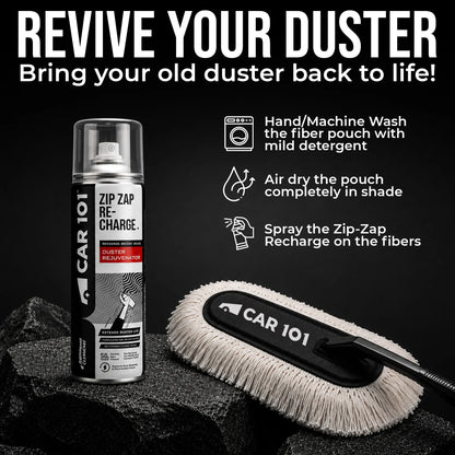 CAR101 ZIP ZAP Car Duster (with Ceramic Wax infused fibres)