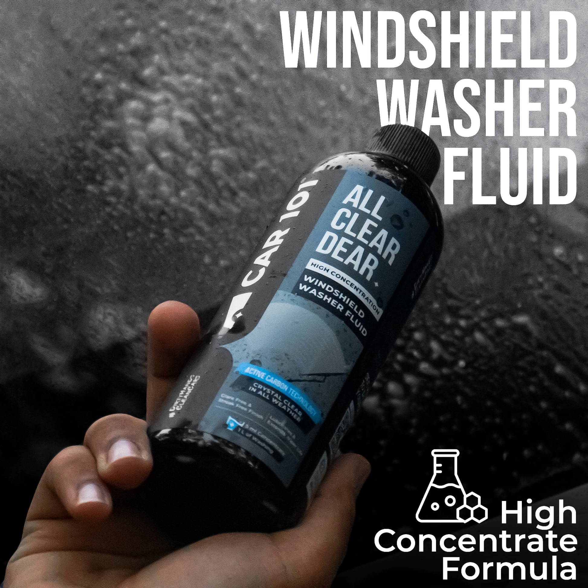 CAR101 Windshield Washer Concentrate 300ml  - Use only 5ml per litre