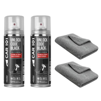 CAR101 Tyre & Trim Restorer Spray Coating
