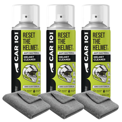 Helmet & Gear Cleaner with Microfiber towel