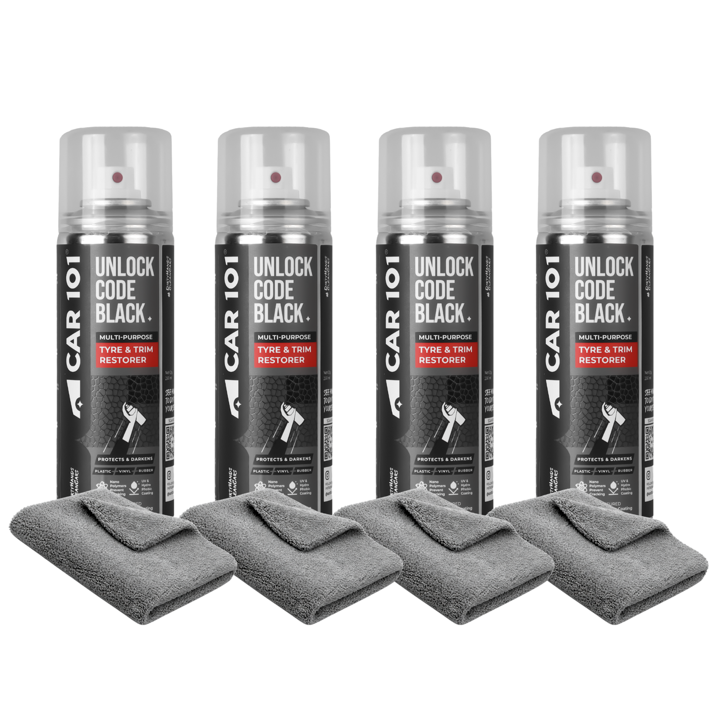 CAR101 Tyre & Trim Restorer Spray Coating