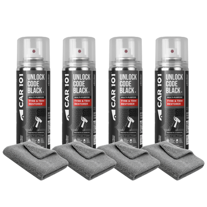 CAR101 Tyre & Trim Restorer Spray Coating