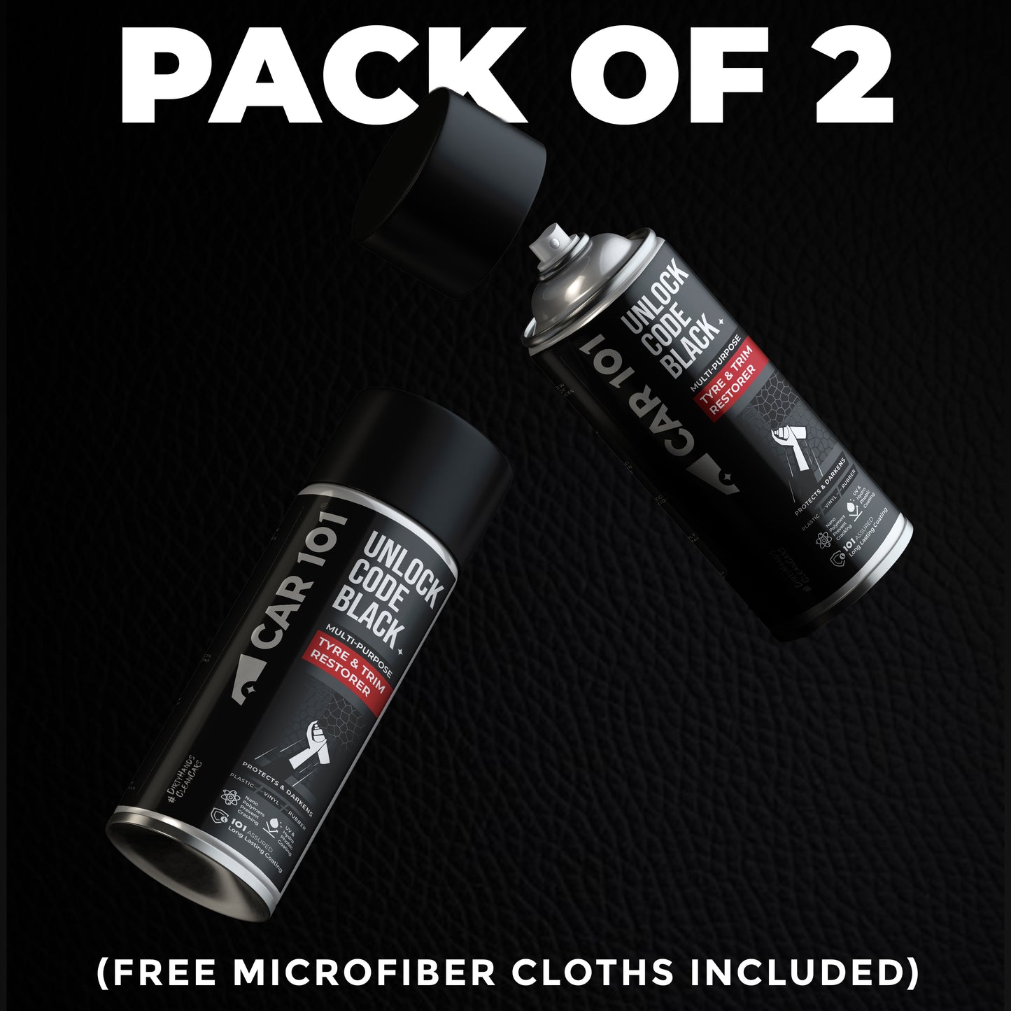 CAR101 Tyre & Trim Restorer Spray Coating